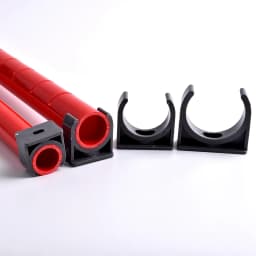 2~20pcs Inner Dia 20~40mm PVC Pipe Clamp Connector Garden Irrigation Aquarium Fish Tank Watering Adapter Fittings Fixing Joint