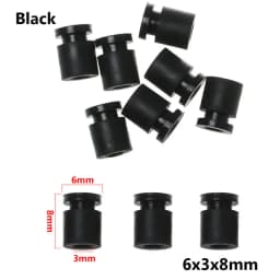 10PCS M2 M3 Rubber Shock Absorber ball Shock Damping Ball Anti-vibration Ball for RC FPV Drone F3 F4 F7 Flight Control Part