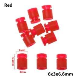 10PCS M2 M3 Rubber Shock Absorber ball Shock Damping Ball Anti-vibration Ball for RC FPV Drone F3 F4 F7 Flight Control Part