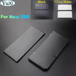 1pc For New 3DS Top Bottom Faceplate Cover Plates Upper Back Battery Housing Shell Case Black White Housing Case