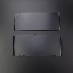 1pc For New 3DS Top Bottom Faceplate Cover Plates Upper Back Battery Housing Shell Case Black White Housing Case