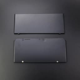 1pc For New 3DS Top Bottom Faceplate Cover Plates Upper Back Battery Housing Shell Case Black White Housing Case