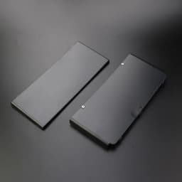 1pc For New 3DS Top Bottom Faceplate Cover Plates Upper Back Battery Housing Shell Case Black White Housing Case
