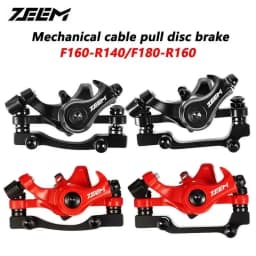 ZEEM Bicycle Disc Brake Aluminum Alloy Mechanical Wire Pull Disc Brake Caliper MTB Bike Accessories Riding Equipment