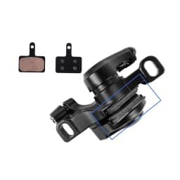 ZEEM Bicycle Disc Brake Aluminum Alloy Mechanical Wire Pull Disc Brake Caliper MTB Bike Accessories Riding Equipment