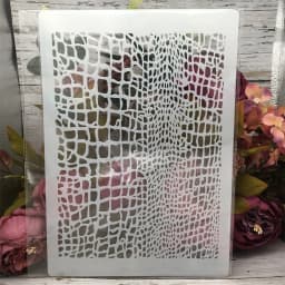 A4 29cm Leaves Texture DIY Layering Stencils Wall Painting Scrapbook Coloring Embossing Album Decorative Template