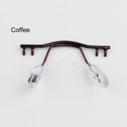 10pcs eyeglasses bridge glasses nose pad arm metal rimless optical frame bridge nose pad holder eyewear accessory