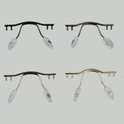 10pcs eyeglasses bridge glasses nose pad arm metal rimless optical frame bridge nose pad holder eyewear accessory