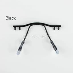 10pcs eyeglasses bridge glasses nose pad arm metal rimless optical frame bridge nose pad holder eyewear accessory