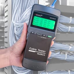 NOYAFA NF-8108M Digital LAN Cable Tester RJ45 Network Meter 5E 6E Coaxial Cable Tracker Tool for Measuring Network Cable Length