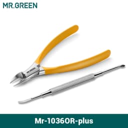 MR.GREEN Toenail Pincers Ingrown Nail Clippers Cutter Stainless Steel Pedicure Tools Thick Toe Nail Deep Into Nail Grooves