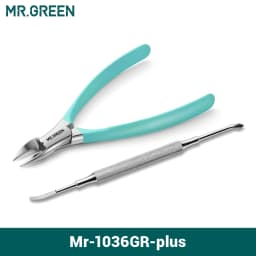 MR.GREEN Toenail Pincers Ingrown Nail Clippers Cutter Stainless Steel Pedicure Tools Thick Toe Nail Deep Into Nail Grooves