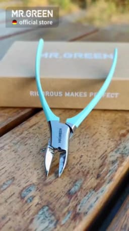 MR.GREEN Toenail Pincers Ingrown Nail Clippers Cutter Stainless Steel Pedicure Tools Thick Toe Nail Deep Into Nail Grooves