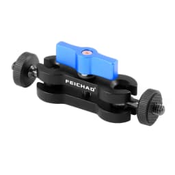 Magic Ball Mount Arm with 1/4 inch Screw for Gopro 13 for DJI OSMO360 for Monitor DSLR Camera Tripod Dual Ball Head Adapter