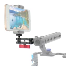 Magic Ball Mount Arm with 1/4 inch Screw for Gopro 13 for DJI OSMO360 for Monitor DSLR Camera Tripod Dual Ball Head Adapter
