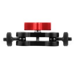 Magic Ball Mount Arm with 1/4 inch Screw for Gopro 13 for DJI OSMO360 for Monitor DSLR Camera Tripod Dual Ball Head Adapter