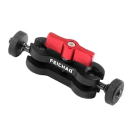 Magic Ball Mount Arm with 1/4 inch Screw for Gopro 13 for DJI OSMO360 for Monitor DSLR Camera Tripod Dual Ball Head Adapter