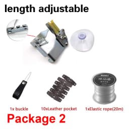 Small Tied Rubber Tool Assistant for Flat Rubber Band Slingshot Catapult Portable Rubber assistant
