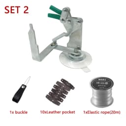 Small Tied Rubber Tool Assistant for Flat Rubber Band Slingshot Catapult Portable Rubber assistant