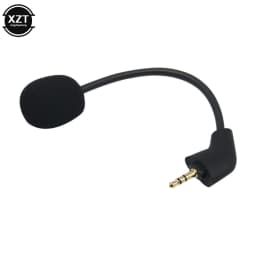 Replacement Game Mic 3.5mm Microphone for Kingston HyperX Cloud 2 II X Core Pro Silver Cloudx Gaming Headsets Headphones