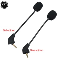 Replacement Game Mic 3.5mm Microphone for Kingston HyperX Cloud 2 II X Core Pro Silver Cloudx Gaming Headsets Headphones
