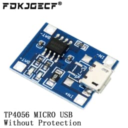 TP4056 With Protection Dual Functions 5V 1A Mini Micro TYPE-C USB 18650 Lithium Battery Charging Board Charger Module 1A Li-ion