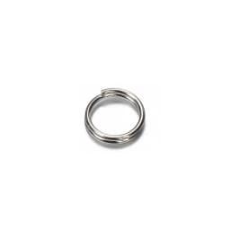50pcs/lot 6/8/10/12mm Metal Keyring Blank Circle Split Ring Connector for DIY Keychain Jewelry Making Accessories