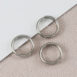 50pcs/lot 6/8/10/12mm Metal Keyring Blank Circle Split Ring Connector for DIY Keychain Jewelry Making Accessories