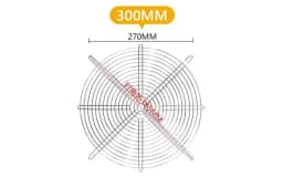 Cooling Fan Guard Metal Grill Computer Cover Fan Grill 30mm 40mm 50mm 60mm 70mm 80mm 90mm 120mm 135mm 140mm 170mm 200mm