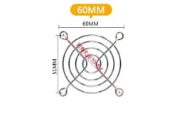 Cooling Fan Guard Metal Grill Computer Cover Fan Grill 30mm 40mm 50mm 60mm 70mm 80mm 90mm 120mm 135mm 140mm 170mm 200mm