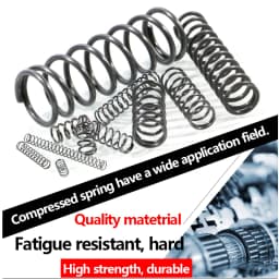 10Pcs/Lot 1.0mm Micro Small Compression Spring OD 5/6/7/8/9/10/11/12/13/14/15/16/17/18/19/20mm Length 10mm to 100mm