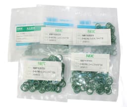 70pcs( 10.8*2.4mm ) #8 R134a NBR Rubber O-Ring Seal Kit, High Temperature Resistance for Car Air Conditioning Valve 5/16 3/8 1/2