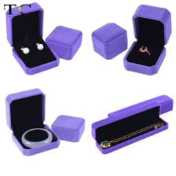 Ring Box Necklace Packaging Organizer Jewelry Packaging Bulk Gift Box Earring Holder Gift Box Necklace Organizer