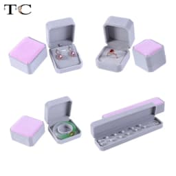 Ring Box Necklace Packaging Organizer Jewelry Packaging Bulk Gift Box Earring Holder Gift Box Necklace Organizer