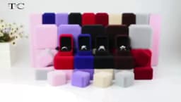 Ring Box Necklace Packaging Organizer Jewelry Packaging Bulk Gift Box Earring Holder Gift Box Necklace Organizer