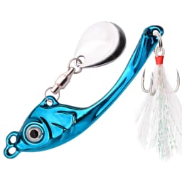 Fishing Spinners VIB Tremor Sequins Trout Spinners Metal Minnow Popper Crank Baits Trout Fishing Lures With Hooks For Saltwater