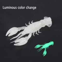 5/10pcs Soft Fish Lures Artificial Shrimp Baits Fishing Tackle Lobster Crayfish Worm Eel Needfish Swimbaits Jig Fishing Tools