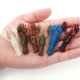 5/10pcs Soft Fish Lures Artificial Shrimp Baits Fishing Tackle Lobster Crayfish Worm Eel Needfish Swimbaits Jig Fishing Tools