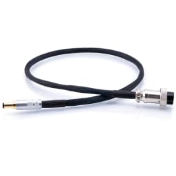 Hifi OCC Silver Plated DC Power Cable GX16-2 Pin To 5.5*2.5/2.1MM AC/DC Phono Amplifier Linear Power Supply Output Cable
