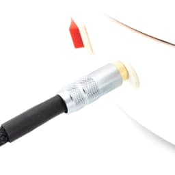 Hifi OCC Silver Plated DC Power Cable GX16-2 Pin To 5.5*2.5/2.1MM AC/DC Phono Amplifier Linear Power Supply Output Cable