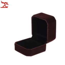High Quality Square Wedding Velvet Earrings Ring Box Amazing Engagement Party Earring Jewelry Display Gift Case
