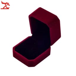 High Quality Square Wedding Velvet Earrings Ring Box Amazing Engagement Party Earring Jewelry Display Gift Case