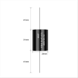 2Pcs MKP Series 400V 0.1uF-47uF Audiophile Frequency-Divided Audio Capacitor Divider 0.1UF 0.22 0.47 1 2.2UF 4.7UF Speaker Audio