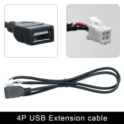 ISO Cable Car Android Player 2Din Stereo Radio Accessories for Kia Suzuki VW Hyundai Honda Toyota Nissan Mitsubish Ford Outlande