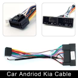 ISO Cable Car Android Player 2Din Stereo Radio Accessories for Kia Suzuki VW Hyundai Honda Toyota Nissan Mitsubish Ford Outlande