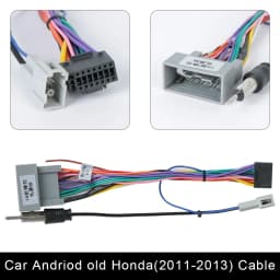 ISO Cable Car Android Player 2Din Stereo Radio Accessories for Kia Suzuki VW Hyundai Honda Toyota Nissan Mitsubish Ford Outlande