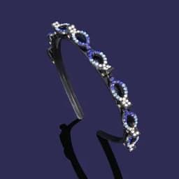 2024 New Fashion Hot Sale Explosion Pearl Rhinestone Bangs Clip Headband Headband for Women Girl Hair Accessories Headwear