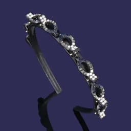 2024 New Fashion Hot Sale Explosion Pearl Rhinestone Bangs Clip Headband Headband for Women Girl Hair Accessories Headwear