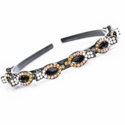 2024 New Fashion Hot Sale Explosion Pearl Rhinestone Bangs Clip Headband Headband for Women Girl Hair Accessories Headwear