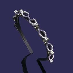 2024 New Fashion Hot Sale Explosion Pearl Rhinestone Bangs Clip Headband Headband for Women Girl Hair Accessories Headwear